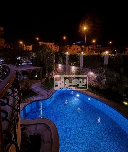 بسعر 5500 فى اليوم فيلا مفروشة للايجار فى زايد