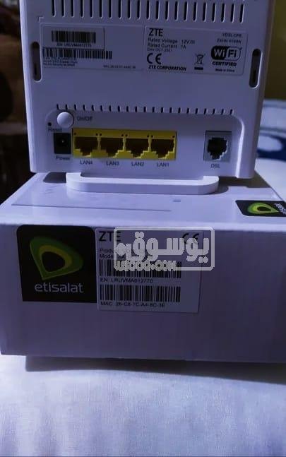 للبيع راوتر اتصالات يعتبر جديد بسعر 600 فى مدينة السلام