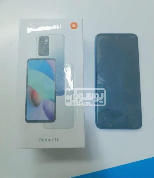 موبايل للبيع استخدام ست شهور Redmi 10 بحالة ممتازة بالقاهرة