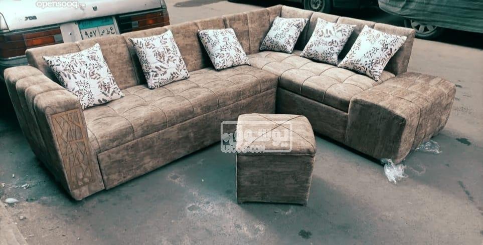 للبيع ركنة وسرير فى نفس الوقت جديد فى التجمع الاول