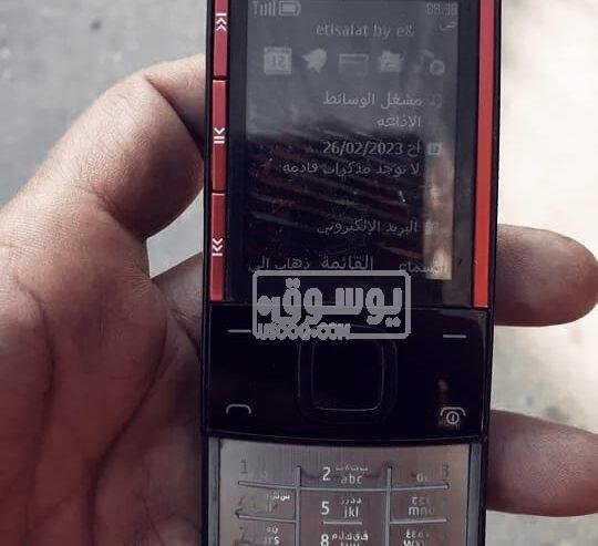للبيع موبايل Nokia X3مستعمل بحالة جيدة مدينة السلام بالقاهرة