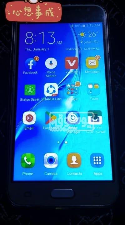 موبايل للبيع سامسونج جلاكسى J3 مستعمل فى الهرم
