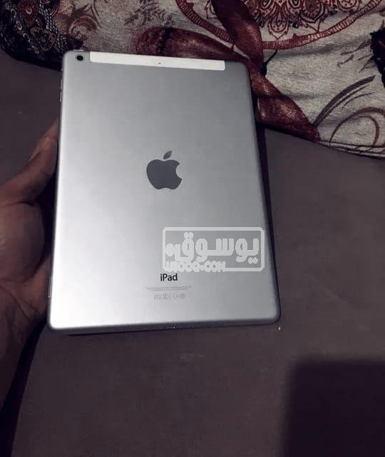 للبيع ipad Air 1 مستعمل بحالة ممتازة معاه شاحن بعين شمس