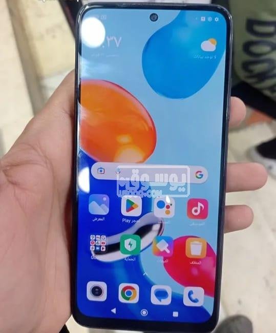 تلفون شاومى ريدمى نوت 11 للبيع شحن سريع فى شبرا