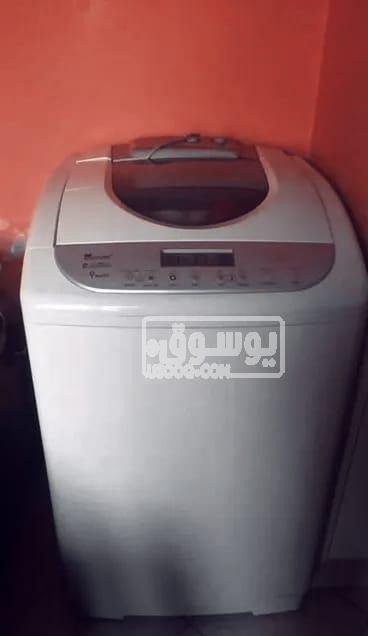 غسالة مستعملة بحالة ممتازة يونيون اير فى المقطم