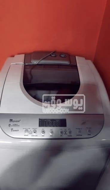 غسالة مستعملة بحالة ممتازة يونيون اير فى المقطم