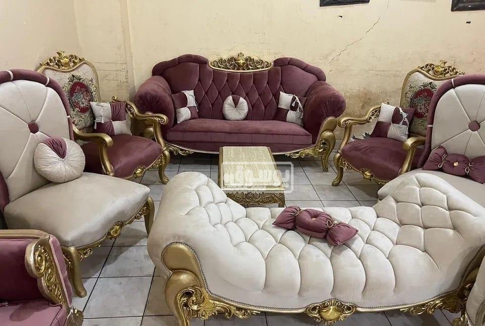 للبيع صالون شغل دمياطى زان تقيل فى النزخة بالقاهرة