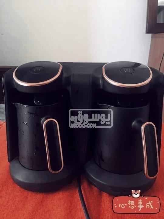 للبيع ماكينة قهوة تركية من اوكا استخدام اربع شهور فى اكتوبر