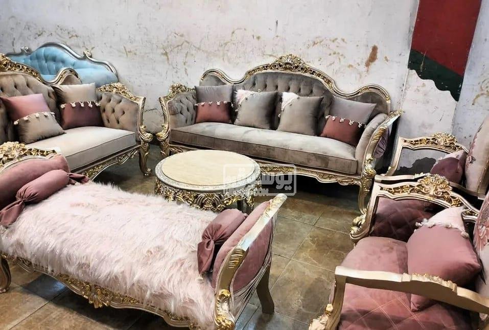 لمحبى الفخامة والرقى والتميز صالون دمياطى درجة اولى للبيع