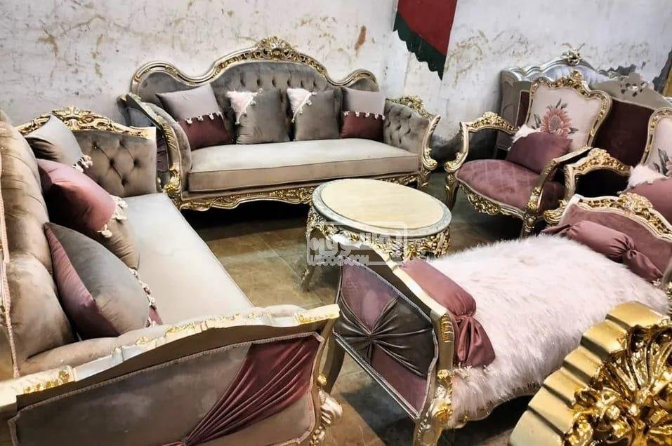 لمحبى الفخامة والرقى والتميز صالون دمياطى درجة اولى للبيع