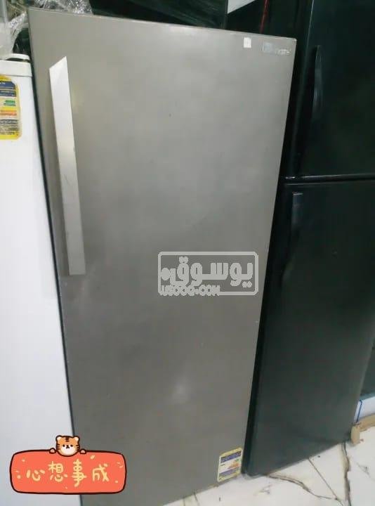 تلاجة يونيون اير باب واحد للبيع مستعملة بحالة ممتازة بفيصل