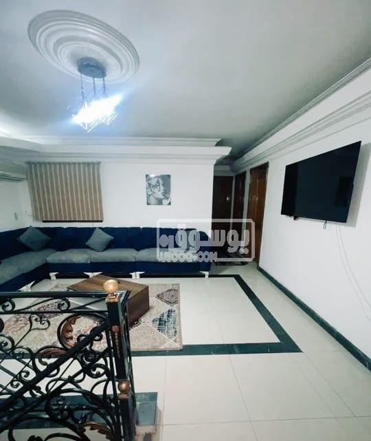 دوبلكس للايجار مفروش بالكامل فى شارع عباس العقاد بمدينة نصر