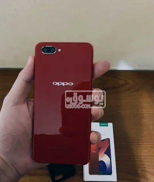 موبايل للبيع Oppo A3s مستعمل معاه كل حاجتة فى حلوان