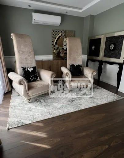 لمحبى الفخامة والتميز اتنين كرسى مستعملين بحالة ممتازة للبيع