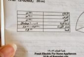 غسالة اطباق للبيع كسر زيرو فريش فى النزهة بالقاهرة