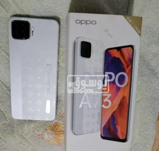 للبيع موبايل اوبو A73 مستعمل بحالة ممتازة فى النزهة بالقاهرة