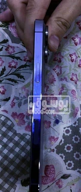 تلفون i phone 13 pro max مستعمل للبيع بالشاحن الاصلى