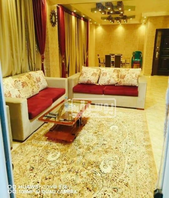 شقة ايجار يومى فى اكتوبر مفروشة فرش كامل