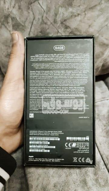 تلفون i phone 11 pro بطارية 90% بحاة ممتازة فى القاهرة