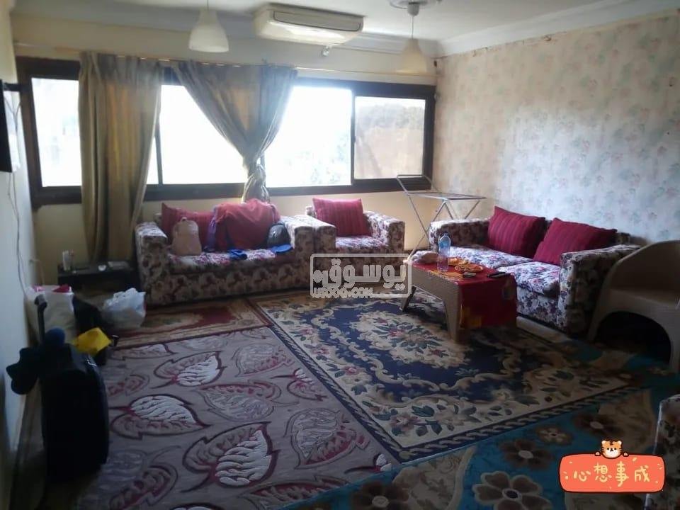 استوديو مفروش للايجار دور تالت كورنيش النيل بالمعادى