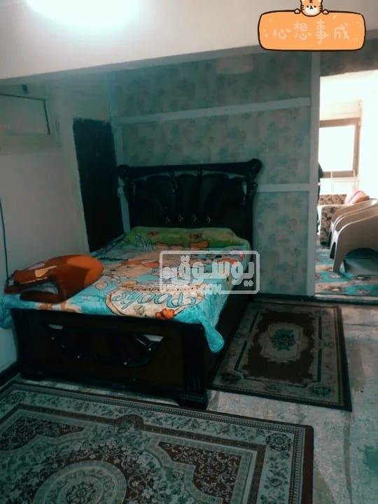 استوديو مفروش للايجار دور تالت كورنيش النيل بالمعادى