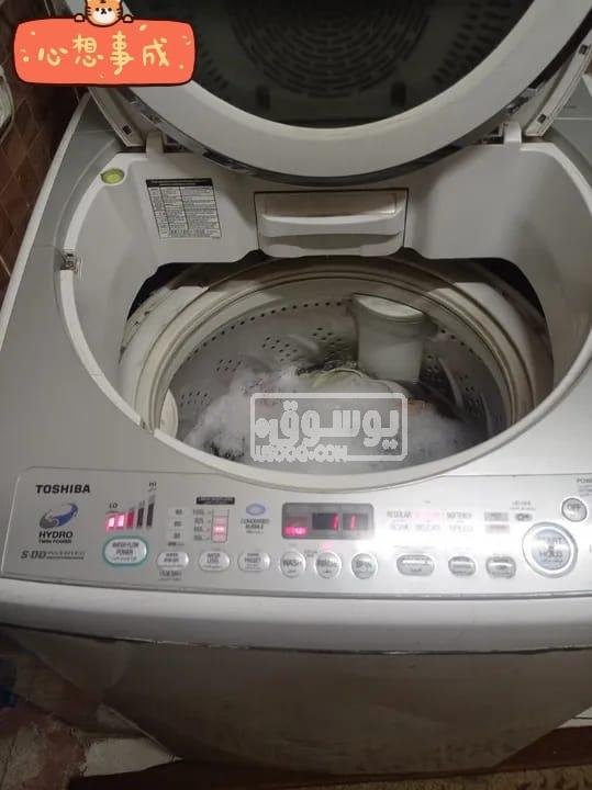 غسالة للبيع توشيبا 15 كيلو مستعملة فى المعادى
