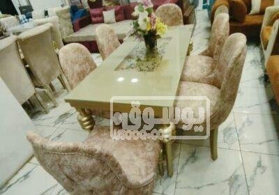 سفرة للبيع مودرن قماش جلد مقلوب فى مدينة نصر WhatsApp-Image-2023-04-20-at-5.23.47-PM