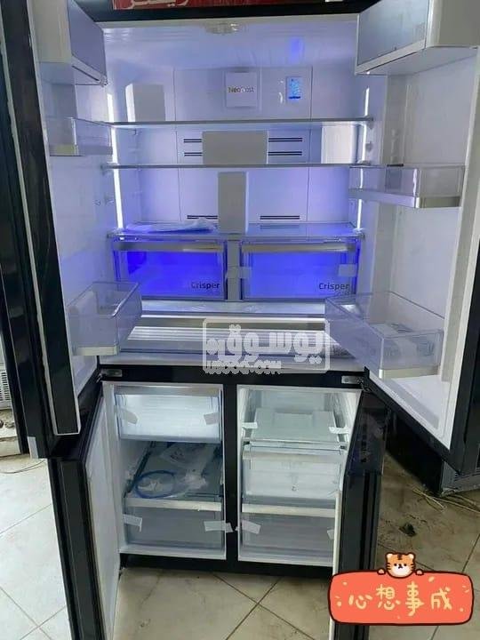 تلاجة بيكو اربعة باب جديدة للبيع متوفر خدمة الشحن