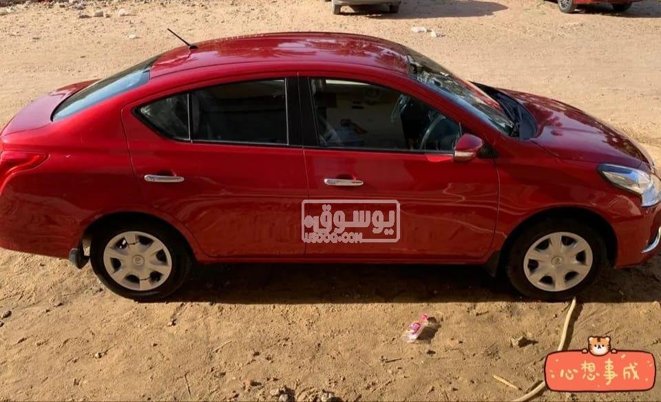 سيارة نيسان صنى اخر موديل للبيع فى حلوان بالقاهرة