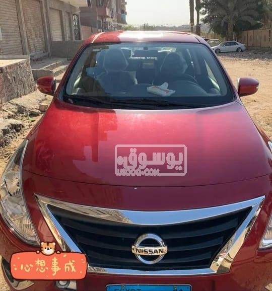 سيارة نيسان صنى اخر موديل للبيع فى حلوان بالقاهرة