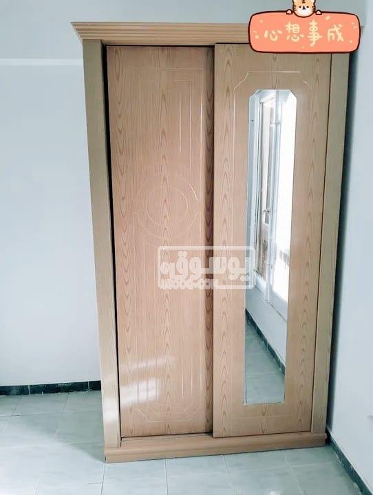 دولاب خشب زان و كونتر مستورد جديد للبيع فى العبور بالقاهرة