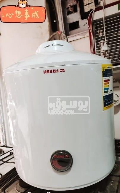 سخان استخدام خفيف بالضمان للبيع فى مدينة السلام بالقاهرة