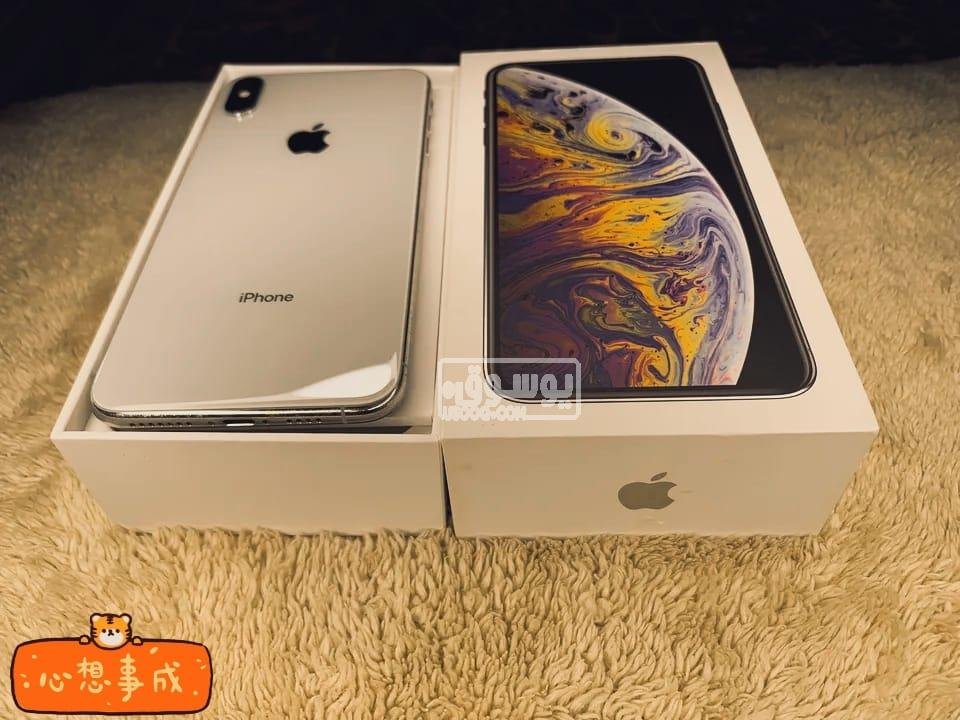 موبايل ايفون اكس اس ماكس بطارية 80% بمشتملاتة للبيع