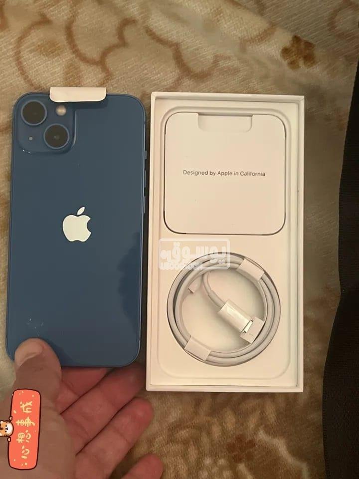 تلفون i phone 13 جديد بضمان سارى مارس 2024 للبيع