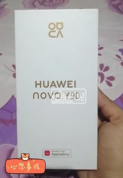 موبايل كسر زيرو استخدام اربع ايام للبيع هواوى نوفا Y90