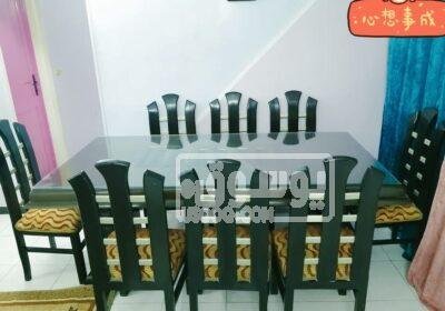 اوضة سفرة كاملة للبيع مستعملة بحالة ممتازة WhatsApp-Image-2023-04-27-at-6.20.36-PM-2