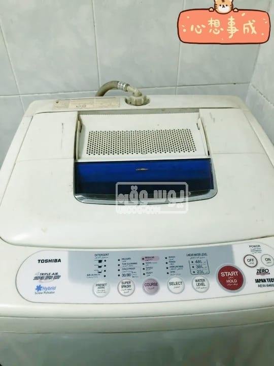 غسالة للبيع فوق اوتوماتيك مستعملة بصعر قابل للتفاوض فى الهرم