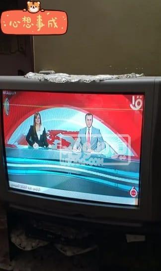 تلفزيون مستعمل بحالة جيدة جولدى للبيع فى المعادى