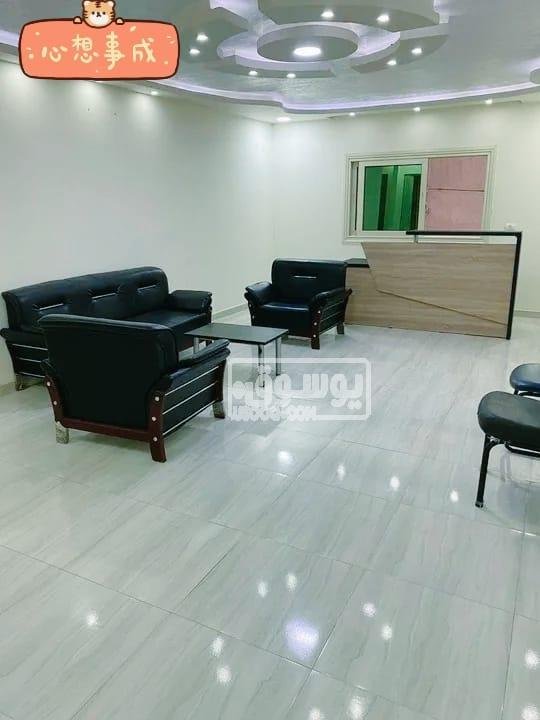 مكتب للايجار مفروش فرش عالى كامل فى شارع الهرم الرئيسى