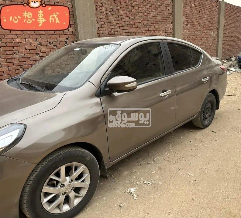 سيارة نيسان صنى للبيع بسعر قابل للتفاوض فى حالة الجدية