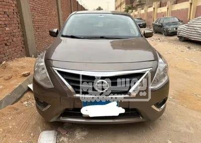 سيارة نيسان صنى للبيع بسعر قابل للتفاوض فى حالة الجدية