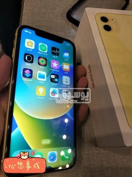 ايفون 11 بطارية 81% مغير شاشة gx اصلية للبيع فى القاهرة
