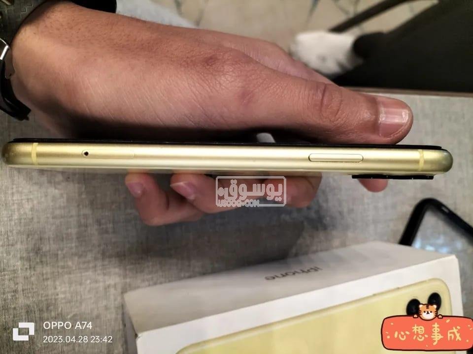 ايفون 11 بطارية 81% مغير شاشة gx اصلية للبيع فى القاهرة