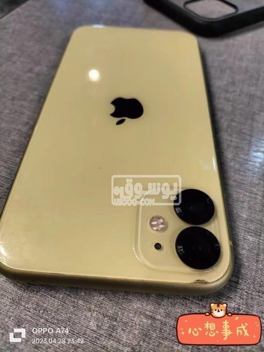 ايفون 11 بطارية 81% مغير شاشة gx اصلية للبيع فى القاهرة