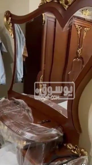 اوضة نوم دمياطى خشب تقيل للبيع جديدة