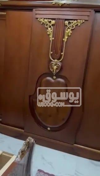 اوضة نوم دمياطى خشب تقيل للبيع جديدة