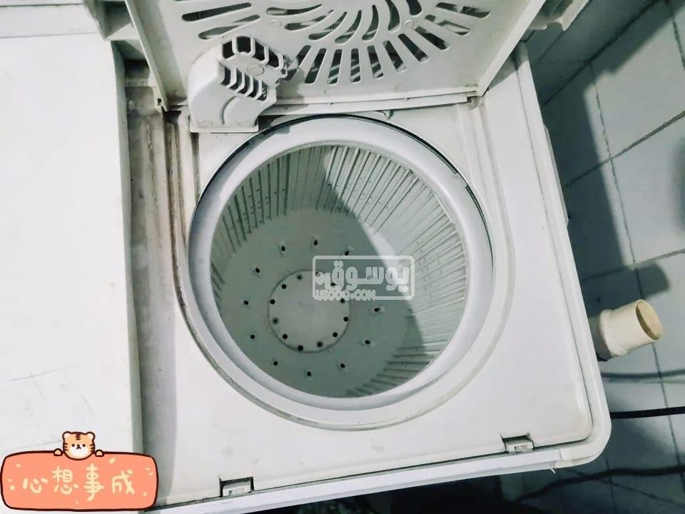 غسالة للبيع توشيبا اتنين حوض فى سراي القبة بالقاهرة