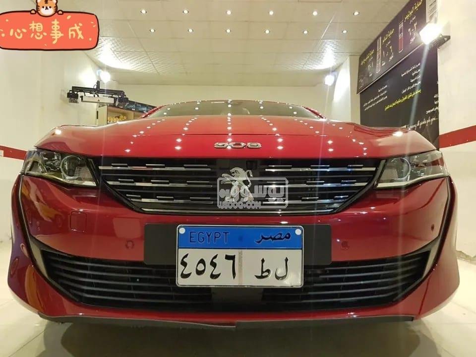 سيارة بيجو موديل 2019 عليها نانو سيراميك للبيع فى الشيخ زايد