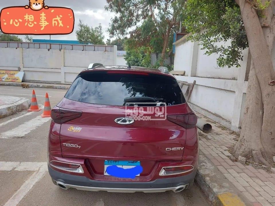 سيارة للبيع شيرى تيجو استخدام خفيف كسر زيرو فى المعادى