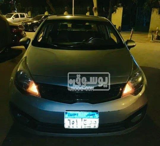 سيارة للبيع كيا ريو اوتوماتيك بفتحة سقف فى مصر الجديدة